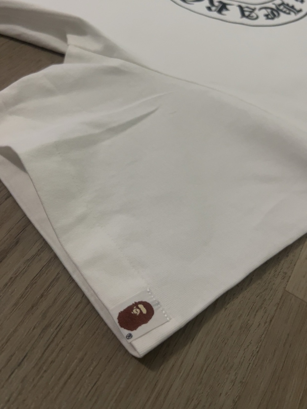 Chrome Hearts White T-Shirt with Black Graphic Logo - Picture 4 of 7